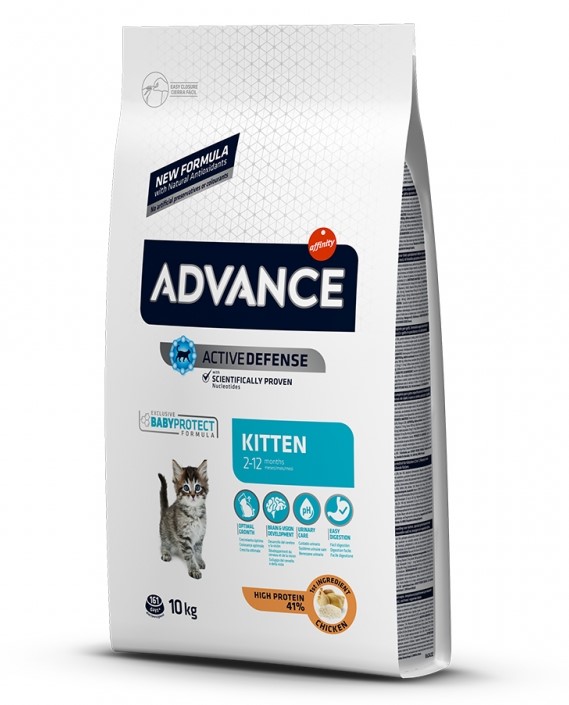 Advance Kitten Tavuklu Pirinçli Yavru Kedi Maması 10 Kg