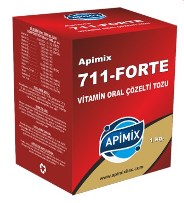 Apimix 711-Forte Verim Artırıcı Multivitamin Takviyesi 100 gr.