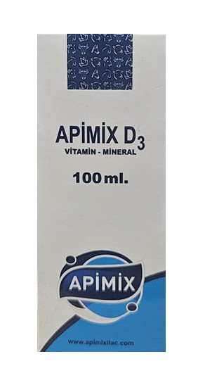 APİMİX - Api̇mi̇x D3 Vi̇tami̇n Takvi̇yesi̇ 100 Ml