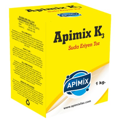 APİMİX - Api̇mi̇x K3 Mi̇tami̇n Ve Ami̇noasi̇t Takvi̇yesi̇ 100 Gr