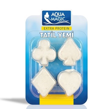 Aqua Magic - Aqua Magic Balık Tatil Yemi 4 Lü X 10 Adet