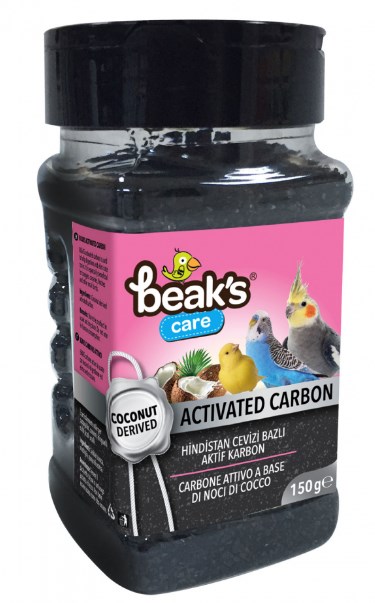 Beak's Aktif Karbon Kuş Kömürü 150 Gr X 20 Adet