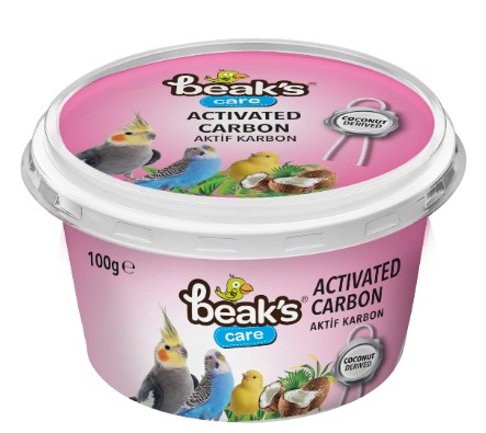 Beak's Aktif Karbon Kuş Kömürü 100 Gr