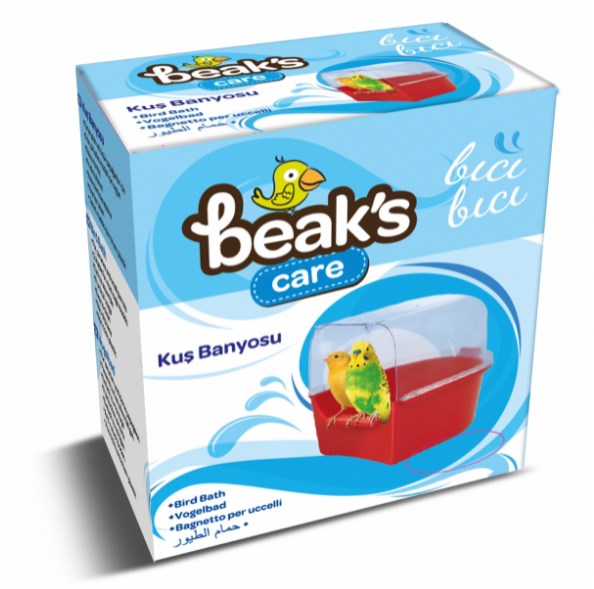 Beak′s Bıcı Bıcı Kuşlar İçin Banyoluk X 12 Adet