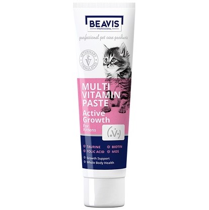 Beavis - Beavis Cat Kitten Multivitamin Paste 100 Ml X 12 Adet