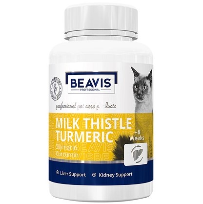 Beavis - Beavis Cat Milk Thistle Turmeric 100 Tablet X 6 Adet