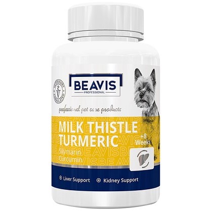 Beavis - Beavis Dog Milk Thistle Turmeric Small Breed 100 Tablet X 6 Adet