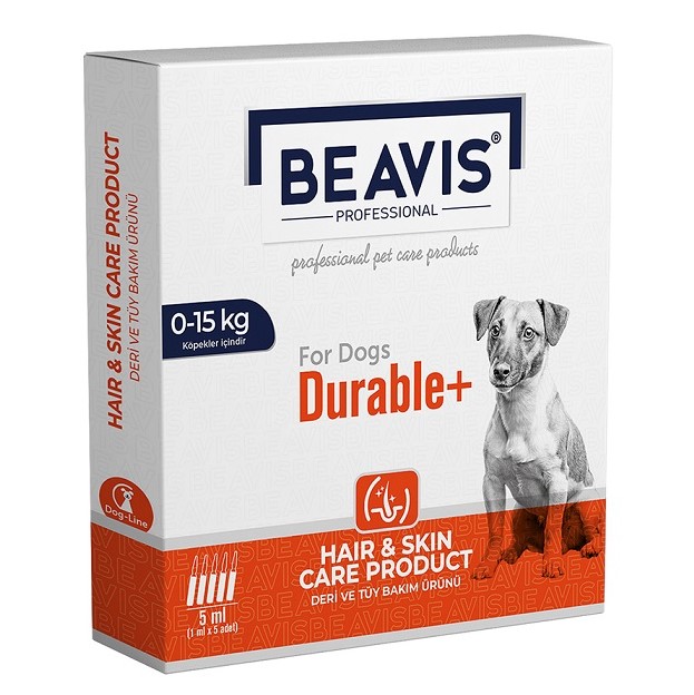 Beavis Durable 0-15 Kg Köpek Ense Damlası 1 Ml X 5 Adet Beavis Durable 0-15 Kg Köpek Ense Damlası 1 Ml X 5 Adet