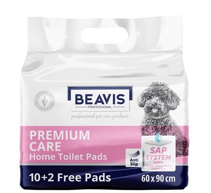 Beavis - Beavis Premium Care Tuvalet Eğitim Pedi 60*90 10+2 Adet