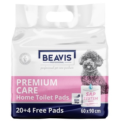 Beavis - Beavis Premium Care Tuvalet Eğitim Pedi 60*90 20+4 Adet