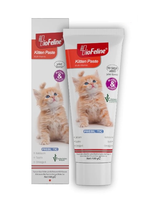 Bio Feline Yavru Kediler İçin Kitten Paste 100 Gr