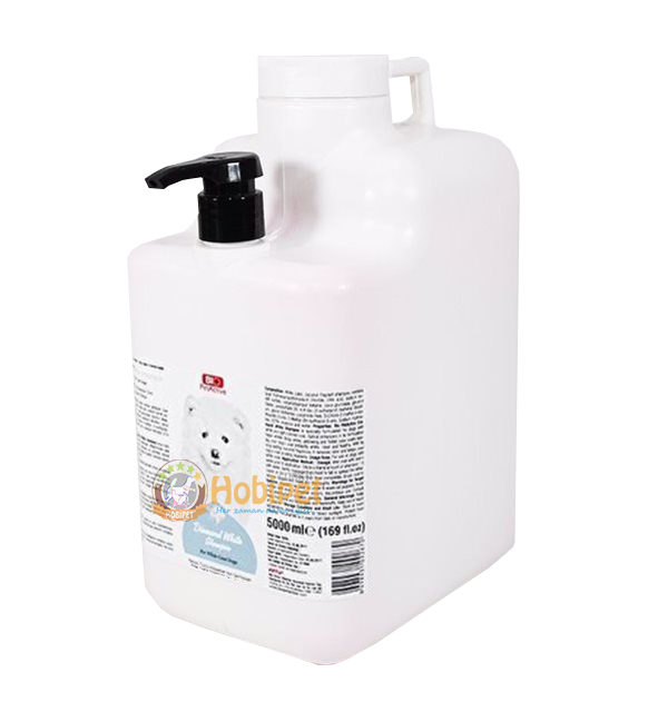 Biopetactive Diamond White Beyaz Tüylü Köpek Şampuanı 5 Lt