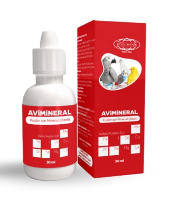 Biyoteknik Avimineral Kuşlar İçin Vitamin Çözelti 30 Ml X 20 Adet