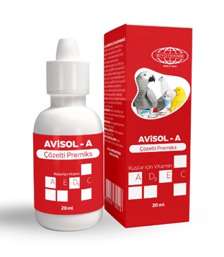 Biyoteknik Avisol-A Kuşlar İçin Vitamin Çözelti 20 Ml X 20 Adet