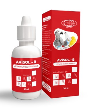 Biyoteknik Avisol-B Kuşlar İçin Vitamin Çözelti 30 Ml X 20 Adet