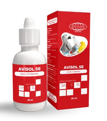 Biyoteknik Avisol-Se Kuşlar İçin Vitamin Çözelti 30 Ml X 20 Adet