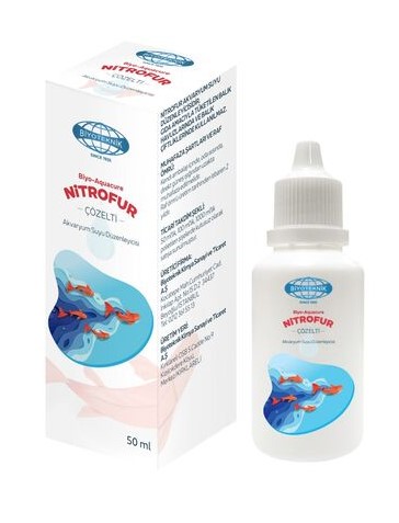 Biyoteknik Biyo Aquacure Nitrofur Akvaryum Su Düzenleyici 50 Ml X 6 Adet