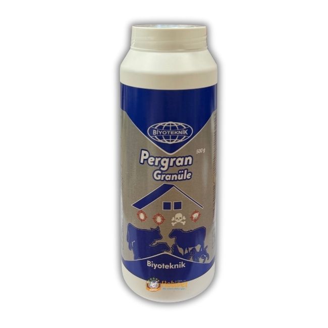 Biyoteknik - Biyoteknik Pergran Granül Kene Bit Pire ve Karınca Mücadelesi 500 gr