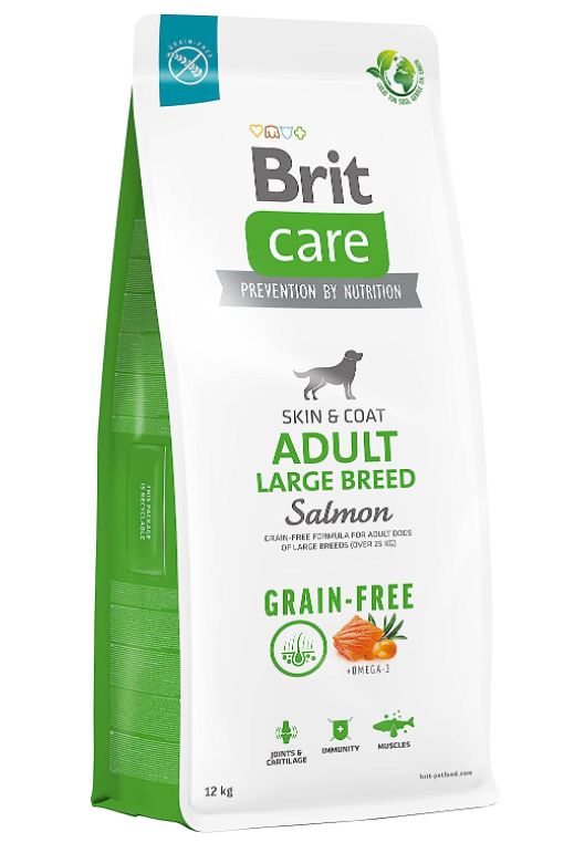 Brit Care Adult Large Breed Somonlu Yetişkin Köpek Maması 12 Kg