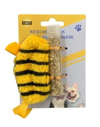 Cans Catnip Matatabi Zebra Desenli Oyuncak SA-10056-STY02409