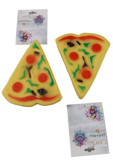 Cans - Cans Dilim Pizza Şekilli Oyuncak Yp-1017