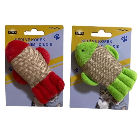 Cans - Cans Hasır Desenli Balık Oyuncak SYSMC30