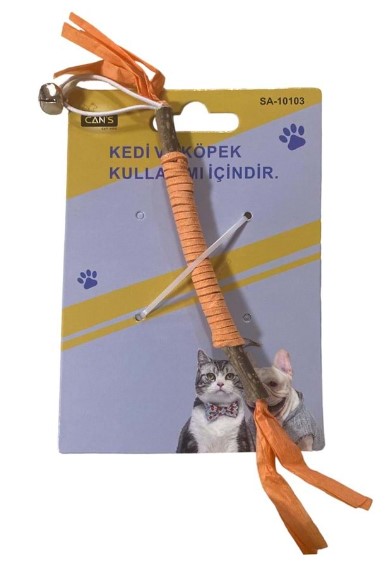 Cans - Cans Matatabi Çubuklu Sargılı Oyuncak SA-10103