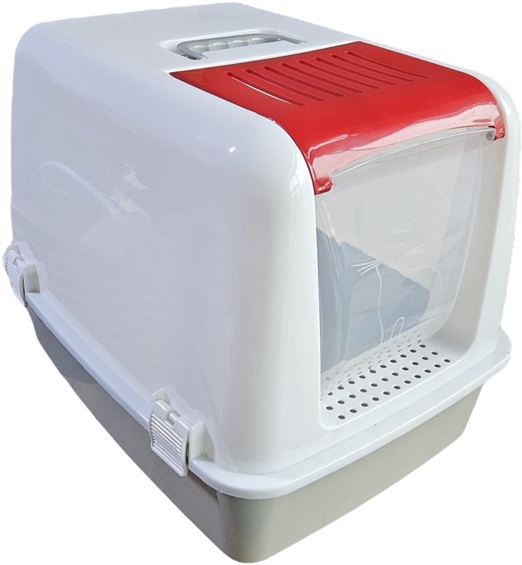 Cans - Cans Orta Boy Kapalı Kedi Tuvaleti X 6 Adet