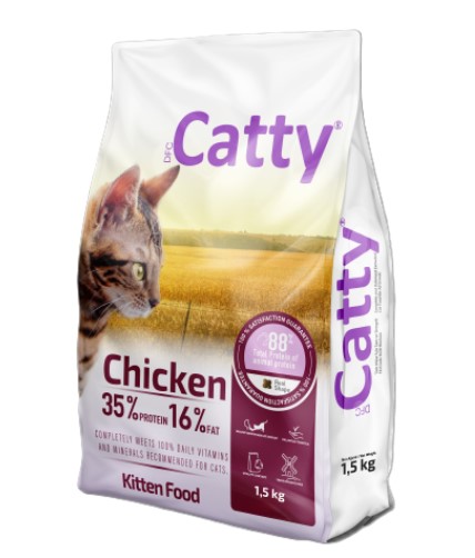 Catty Kitten Tavuklu Yavru Kedi Maması 1.5 Kg