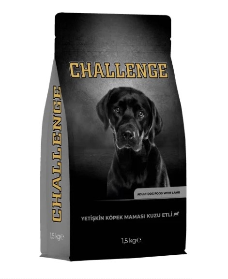 Challenge Kuzu Etli Yetişkin Köpek Maması 1.5 Kg X 6 Adet