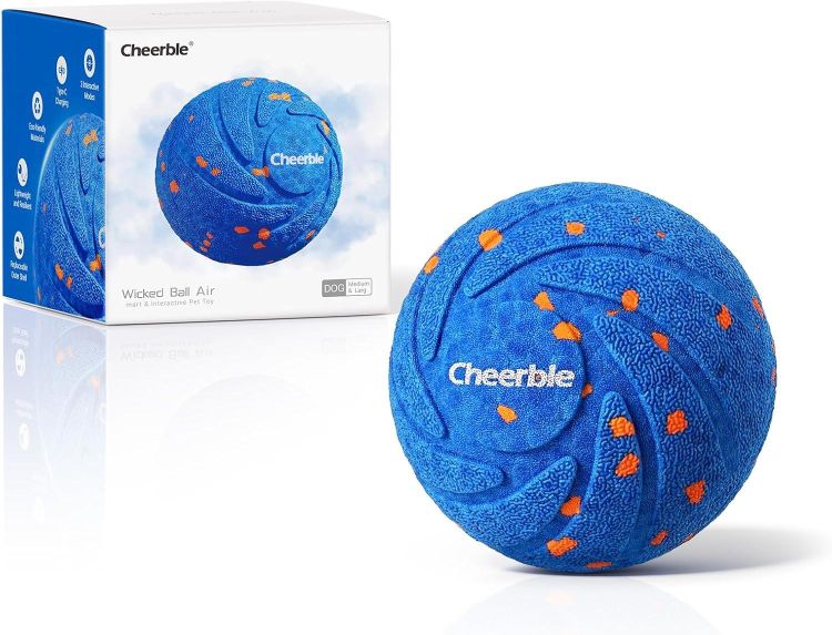 Cheerble (CWQ01-BL) Akıllı İnteraktif Köpek Oyuncağı Mavi 7 x 7 x 7cm