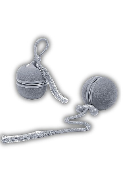 Cheerble - Cheerble Wicked Ball Duo2 İnteraktif Şarjlı Kedi Oyun Topu (2-in-1) Gri (CWJ04-G)