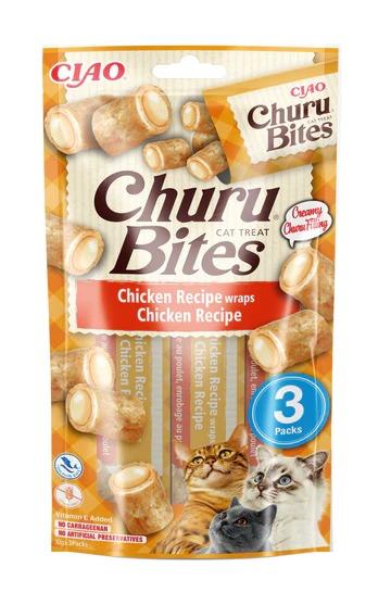 Ciao - Ciao Churu Bites Tavuk Sargılı Kedi Ödül Maması 3 x 10 Gr (EU724)