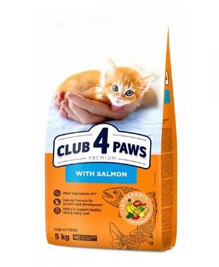 Club4paws Premium Kitten Somonlu Yavru Kedi Maması 5 Kg