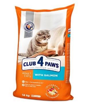 Club4paws Premium Somonlu Yetişkin Kedi Maması 14 Kg