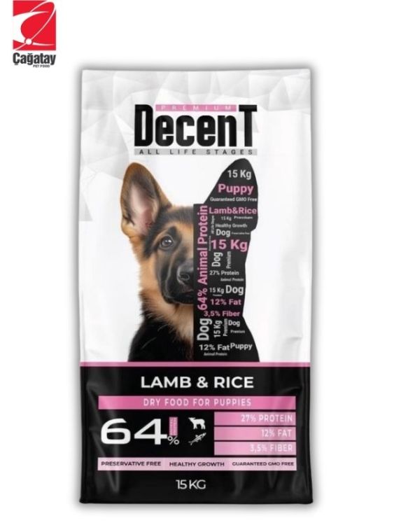 Decent Puppy Kuzu Yavru Köpek Maması 15 Kg