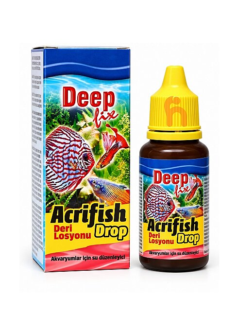 Deep Fix Acrifish Drop Balıklarda Mantar ve Dış Yüzey Bakımı 30 Ml