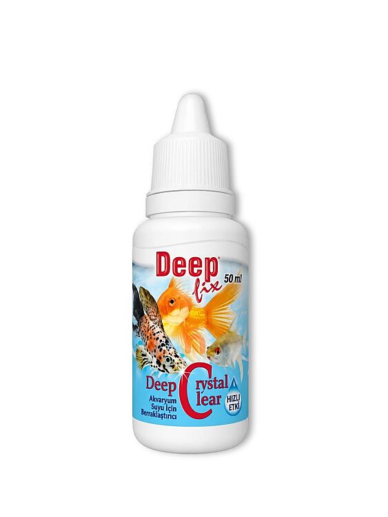 Deep Fix Crystalclear Akvaryum Su Berraklaştırıcı 50 Ml - 1