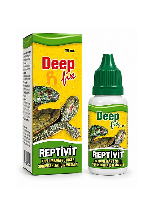 Deep Fix Reptivit Kaplumbağalar İçin Vitamin 30 Ml