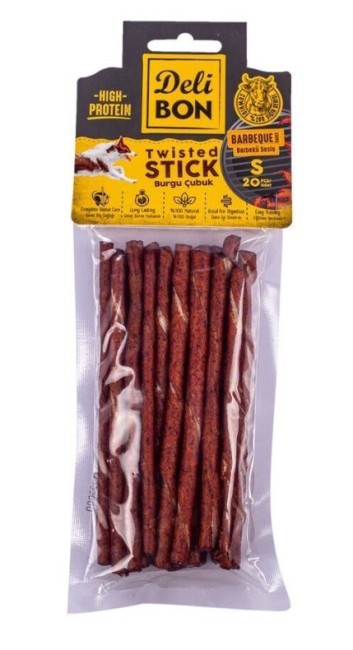 Delibon - Delibon Barbekü Deri Burgu Çubuk S Boy İnce 20 Li