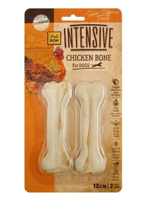 Delibon - Delibon İntensive Tavuklu Ödül Kemik 12 Cm 2 Li