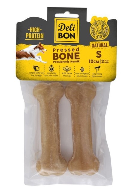 Delibon - Delibon Natural Pres Ödül Kemik 12 Cm 2 Li