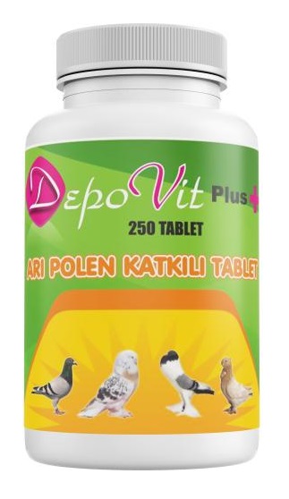 Depovit - Depovit Arı Polenli Bira Mayası Tableti 250li