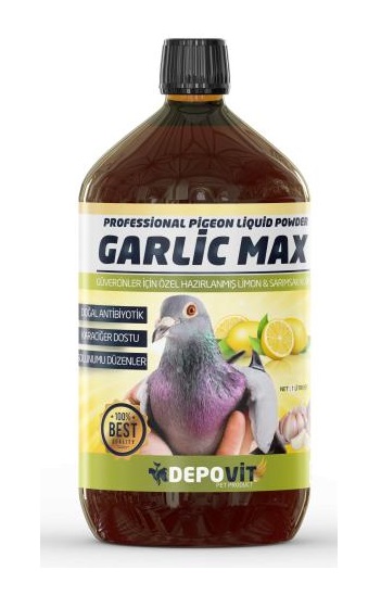 Depovit Garlic Max Limon Sarımsak Kürü Sıvı 1Lt