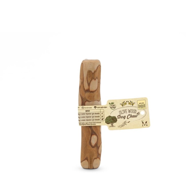 Doggie - Doggie Doğal Zeytin Ağacı Çiğneme Oyuncağı M