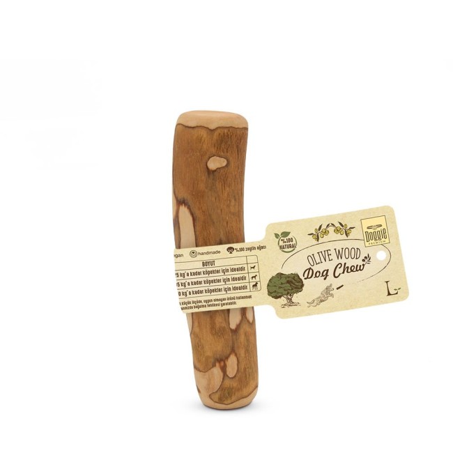 Doggie - Doggie Doğal Zeytin Ağacı Çiğneme Oyuncağı L