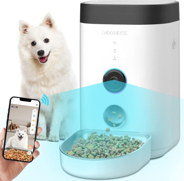 Dogness F10A Kameralı Otomatik Mama Kabı 35 X 20 X 32 (3.6 Litre)