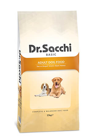 Dr Sacchi - Dr. Sacchi Basic Tavuklu Yetişkin Köpek Maması 15 Kg