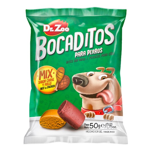 Dr Zoo Bocaditos Mix Biftekli Ve Tavuklu Köpek Ödülü (11141) 50 Gr X 24 Adet