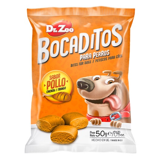 Dr. Zoo - Dr Zoo Bocaditos Tavuklu Köpek Ödülü (11140) 50 Gr X 24 Adet